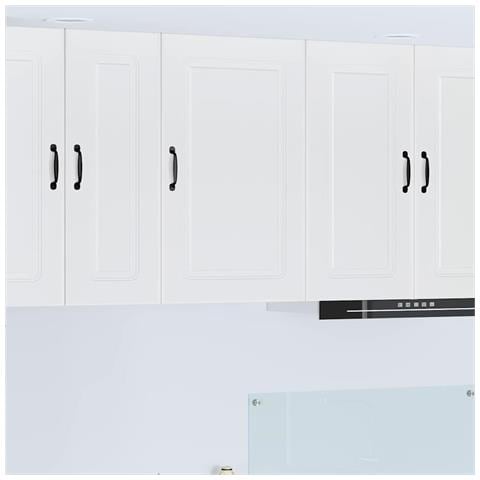 Pensile cucina Bianco Lucido 50 x 31 x 80 cm Legno multistrato - Foto 2