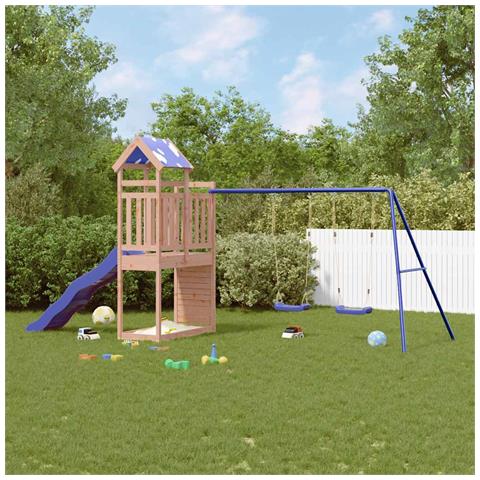 Set da Gioco da Esterno in Legno Massello di Douglas - Foto 2