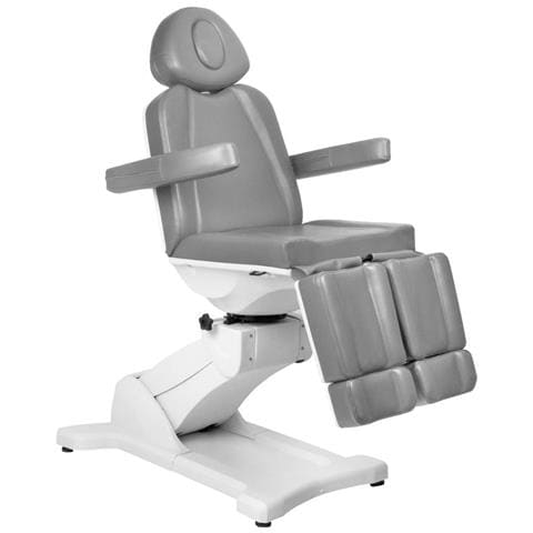 Poltrona cosmetica elettrica 869as pedi 5 motori rotanti grigia - Foto 1