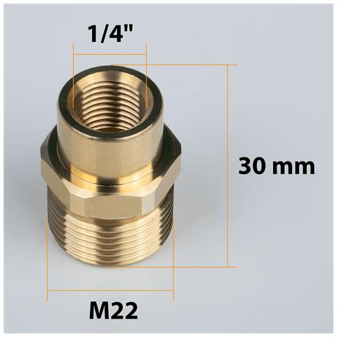 Tubo Alta Pressione 40m - Compatibile Con Idropulitrici Kärcher, Kranzle | Filettatura M22, Pressione Max 160 Bar, Resistente E Flessibile - Foto 8