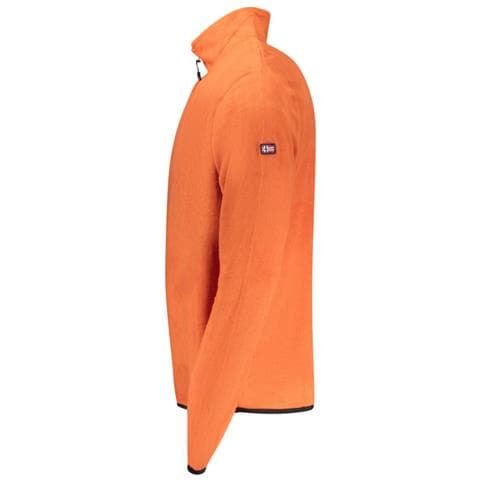 Felpa arancione con zip© da uomo Norvegia 1963 - Colore: Arancione, Taglia: 3XL - Foto 3