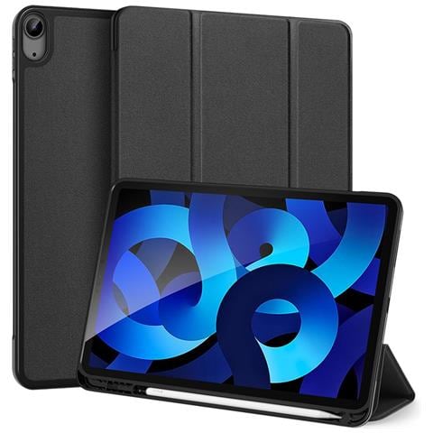 Cover per iPad Air 11 (2025) / (2024) / Air (2020) / Air (2022) - Pelle /PU, Nero - Foto 1