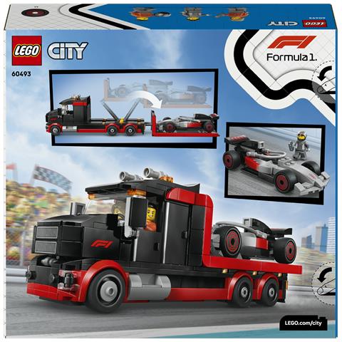 City 60493 Display Truck F1 con Auto da Corsa Audi F1, Giocattolo con 3 Minifigure, Macchina e Camion, Regalo Bambini 7+ - Foto 25