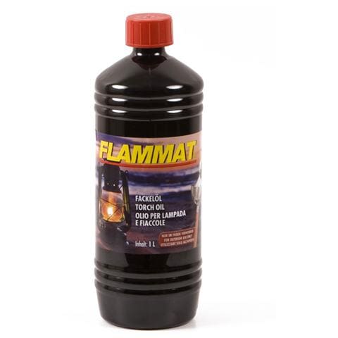 Olio alla citronella per lampade e torcia di bamboo uso esterno 6 Pz - Foto 1