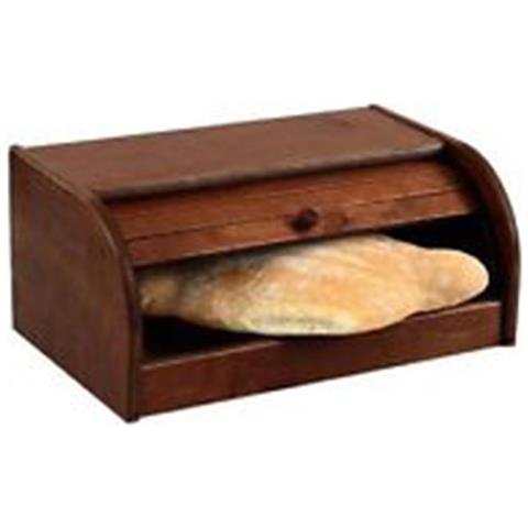 Portapane Legno Scuro Cm. 39X25h17 181 - Foto 2