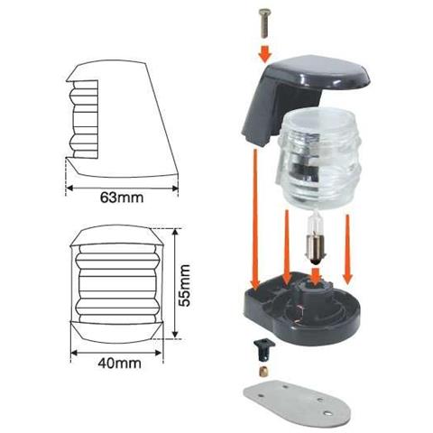 Luci Navigation Faros Elettronica Starboard - Foto 2