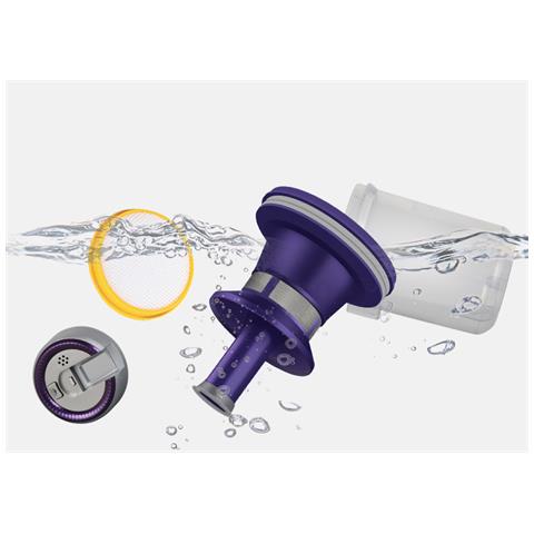 Aspiratore Portatile con Sterilizzazione UV JV35 senza Sacchetto 700 W Colore Grigio / Argento - Foto 4