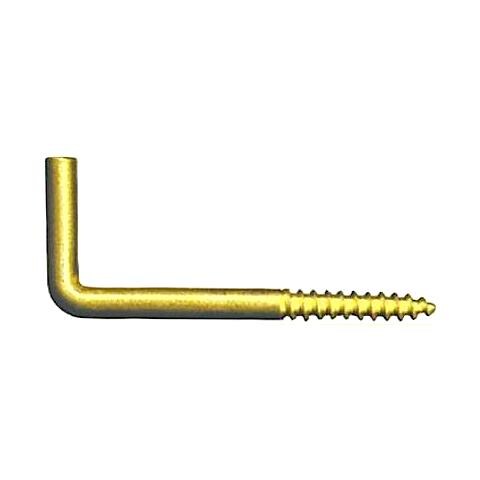 Conf. 8 Pz Cancani A Vite 3x30 Mm Ottone Lucido - Foto 1