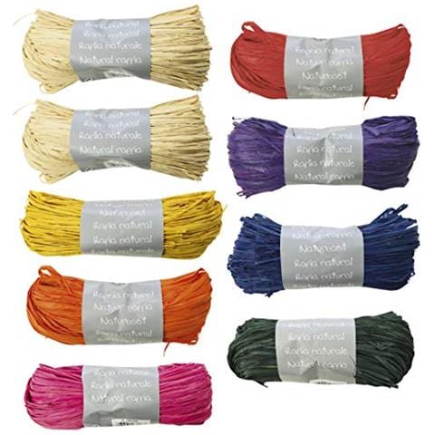 Clairefontaine 1960 Rafia Naturale Regalo Confezioni Per 50 G Verde Impero - Foto 2