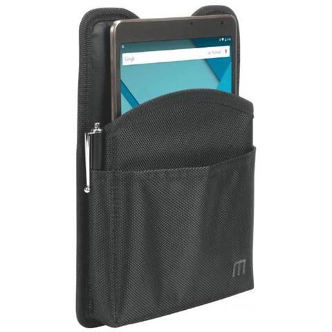 Refuge 22,9 Cm [9] Custodia A Fondina Nero (holster M Tablet 8in With Belt - V2 Front Pocket Belt Strap 25mm)  - Foto 1