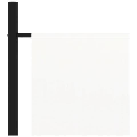 Paravento Bianco 175x180 cm in Tessuto - Foto 4