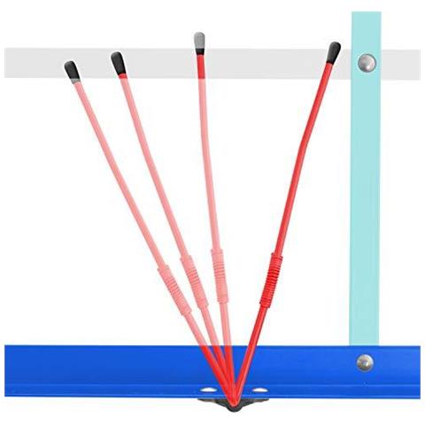 Tiger Mus56-cl Facile Portatile Pieghevole Sheet Music Stand Con Il Sacchetto - Multicolore - Foto 2