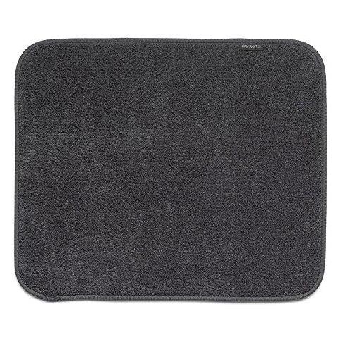 Microfibra Piatto Di Essiccazione Mat Grigio Scuro 47 X 40 X 1 Cm - Foto 1