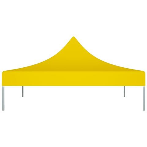 Tetto Per Tendone Per Feste 3x3 M Giallo 270 G / m - Foto 5