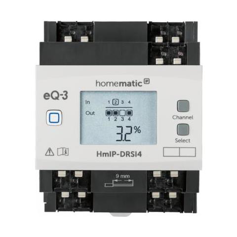 Ag 154431a0 Attuatore Intelligente Domestico Din Montato Su Guida Attuatore Di Commutazione 4 Canali - Foto 2