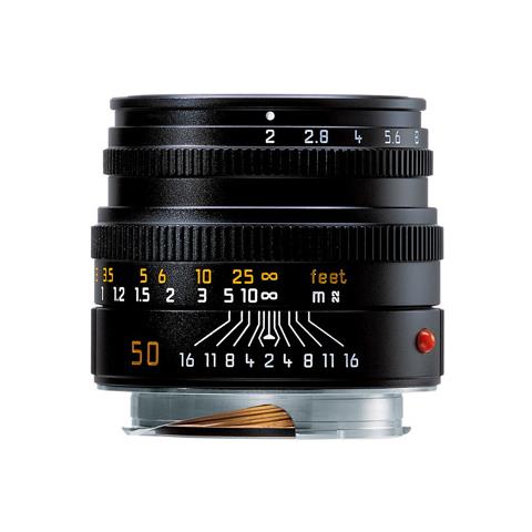 Summicron-M 50 mm f / 2, 6/4, 5,23 cm, 0,7m, M, Nero, 5,3 cm - Foto 1