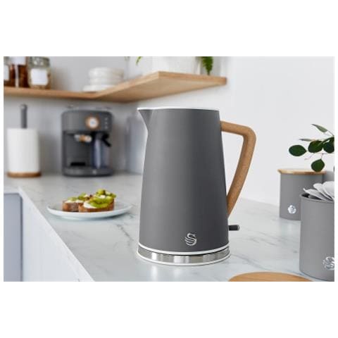SK14610GRYN bollitore elettrico 1,7 L 3000 W Grigio - Foto 7