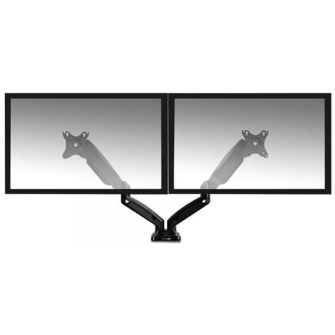 Monitor Desk Mount Up To 68,60cm (27"") Es, Gas Spring, Black Dual Desk Mount Gas Spring 27 (ew1516) - Foto 1