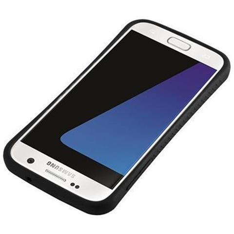 Custodia Compatibile Con Samsung Galaxy S7 In Marrone Oro - Hard Case Coperchio Protettivo Small Waist Con Supporto In Gomma Antiscivolo - Foto 8