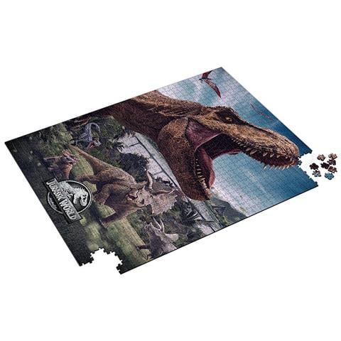 Jurassic World Puzzle T-rex Poster 1000pz - Foto 1