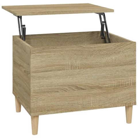 Tavolino Salotto Rovere Sonoma 60x44,5x45 Cm Legno Multistrato - Foto 1