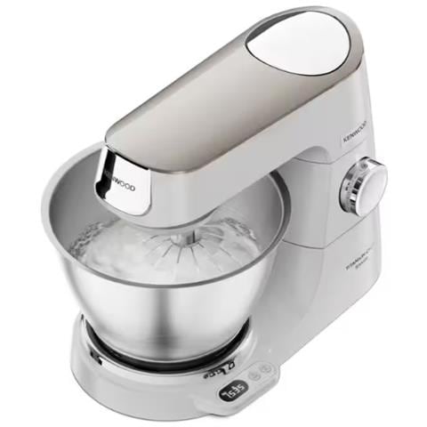 Robot da Cucina Titanium Chef Baker Xl KVC65.001SI Capacità 5 L Potenza 1200 W Colore Silver - Foto 2