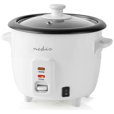 Cuoci Riso e Verdure KARC06WT in Alluminio con Cestello Antiaderente Estraibile Capienza 0,6 Litri Potenza 300 W Colore Bianco - Foto 2