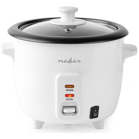 Cuoci Riso e Verdure KARC06WT in Alluminio con Cestello Antiaderente Estraibile Capienza 0,6 Litri Potenza 300 W Colore Bianco - Foto 1