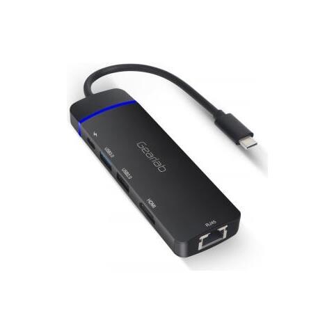 Glb235420 Hub Di Interfaccia Usb 3.2 Gen 1 (3.1 Gen 1) Type-c 100 Mbit /s Nero - Foto 1