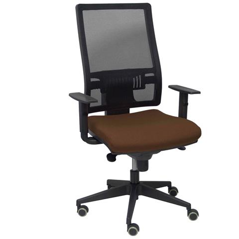 Sedia Da Ufficio 3b10crp Marrone Scuro - Foto 1