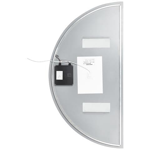 Specchio Da Bagno Con Luce Led Loue 50 Cm 100 Cm Argento - Foto 2