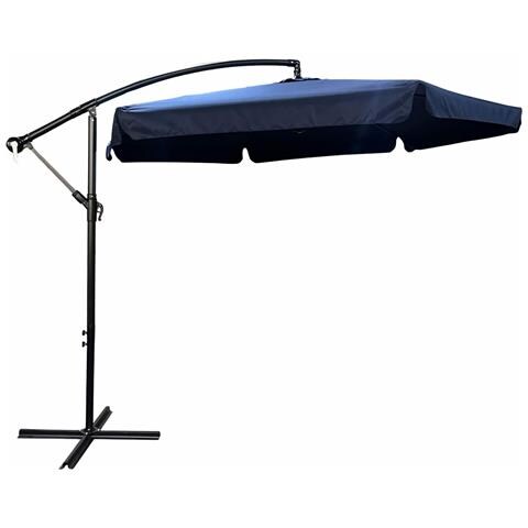 Ombrellone da Giardino ASTER con Protezione UV, Colore Grigio Chiaro, 300x300x45 cm - Foto 1