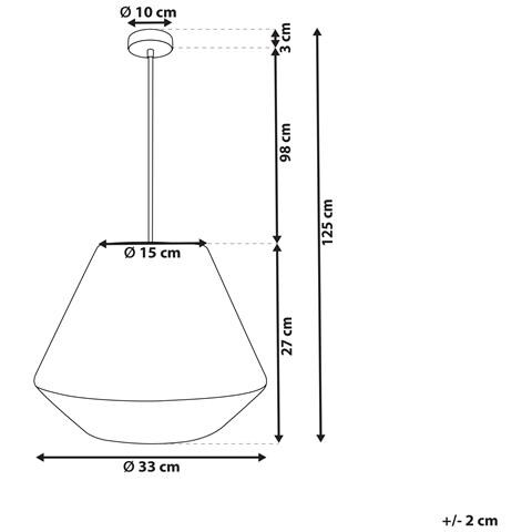 Lampadario Damit Vimini Naturale - Foto 14