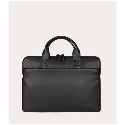 Borsa X Nb Isotta Superslim 13.3""/14"". Nero. In Morbido Pu Effetto Pelle - Bsiso1314-bk - Foto 1