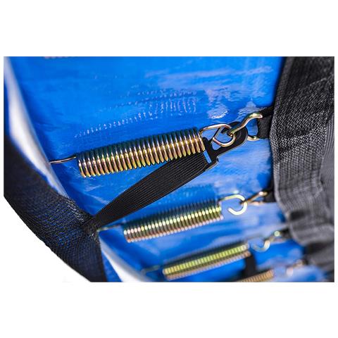 Trampolino Elastico Con Rete Di Protezione E Scaletta Cm 366 Jumpy Strong Blu - Foto 6