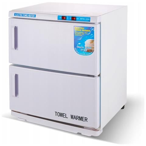 Sterilizzatore Scaldasalviette A Due Camere 32l 232a Uv Tipo C Con Sportello Disinfezione Per Il Salone Di Parrucchiere /barbiere Centro Estetico Massaggio Spa - Foto 2