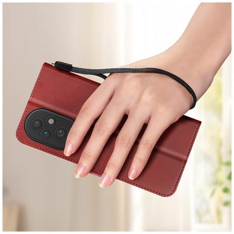 Custodia Per Honor 200 Cordino Copertina Portafoglio Supporto - Foto 2