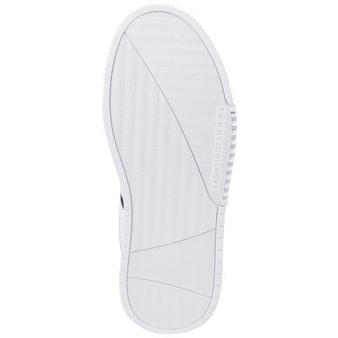 Supercup Stripes Sneakers Pelle Scarpe Uomo Bianco Eu 41, Fm0fm04895 Ybs - Foto 3