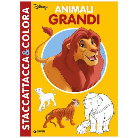 Animali Grandi. Il Re Leone. Staccattacca&colora, Con Adesivi - Foto 1