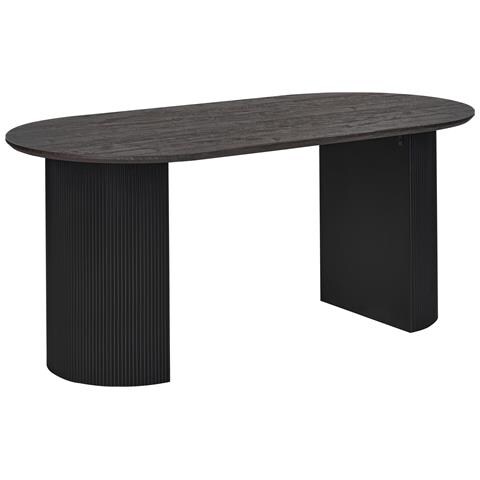 Tavolo Da Pranzo Nero 180 X 90 Cm Savory - Foto 2