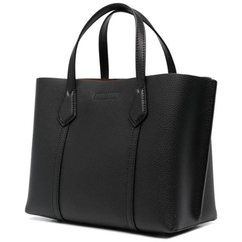 Perry Triple-compartment Tote Black Borse Tote Pelle Di Mucca Borse Donna Nero Eu One Size, 81928-001 - Foto 2