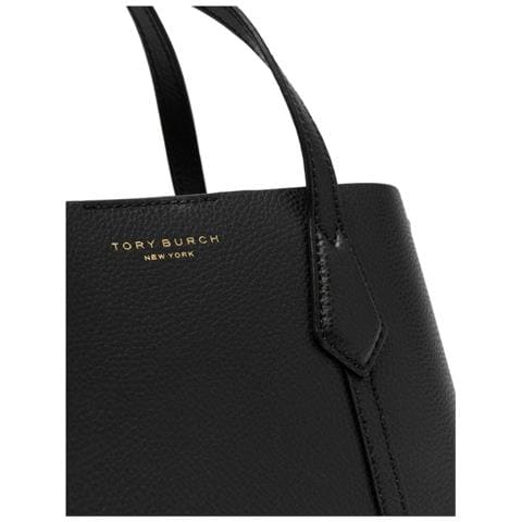 Perry Triple-compartment Tote Black Borse Tote Pelle Di Mucca Borse Donna Nero Eu One Size, 81928-001 - Foto 3