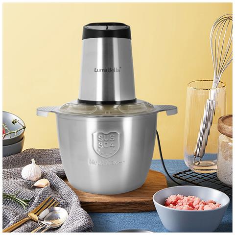 Tritacarne Elettrico 800w Multifunzione 3l, Argento - Foto 2