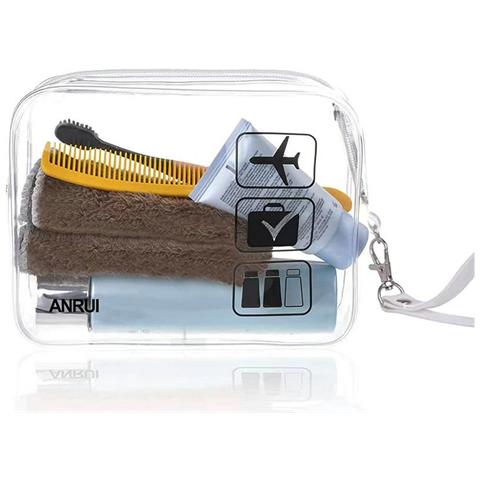 Borsa Per Cosmetici Trasparente - Borsa Per Trucchi Trasparente Da Viaggio Transparent - Foto 1