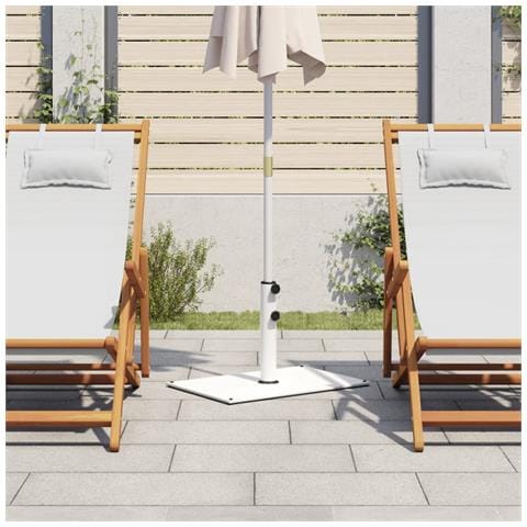 Lusso Casadino -  Base Per Ombrellone Per Pali Ø32/38/48 Mm 15 Kg Rettangolare - Foto 2