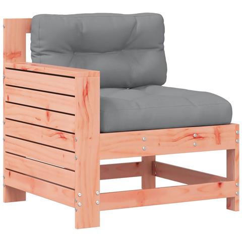 Lusso Casadino -  Divano Da Giardino Senza Braccioli Con Cuscino Massello Douglas - Foto 1