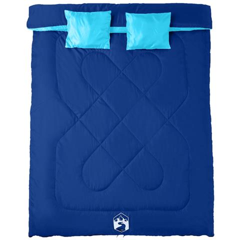 Sacco Pelo Doppio Campeggio con Cuscini per Adulti 3-4 Stagioni - Foto 2