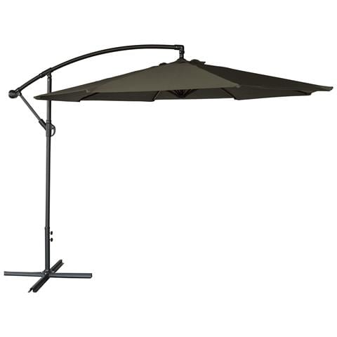 Oahuombrellone Rotondo Diametro 3,50m Grigio - Foto 1