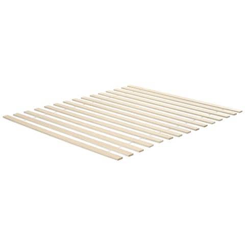 Letto Legno Di Pino Brunemont 160 X 200 Cm Marrone Chiaro - Foto 8