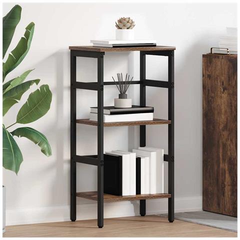 Libreria Rovere fumé 40 x 29,5 x 81 cm Legno multistrato - Foto 2